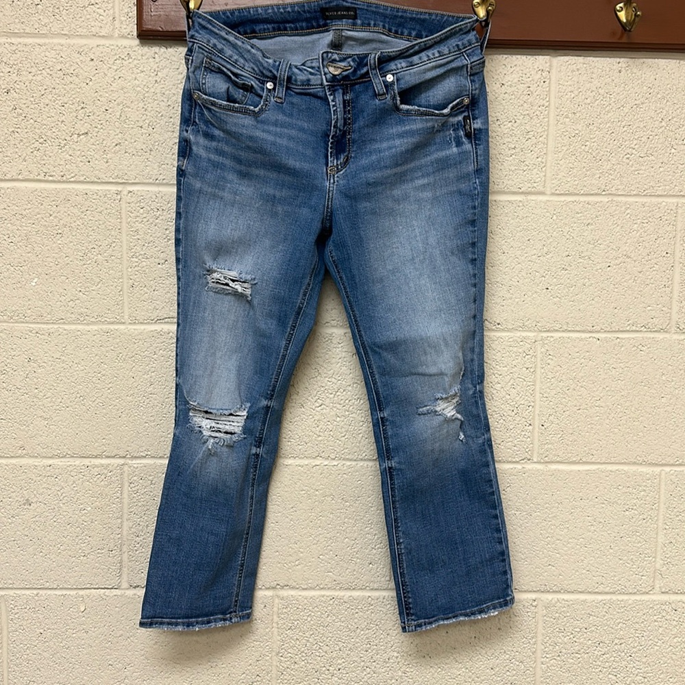 Silver Jean Co Capris